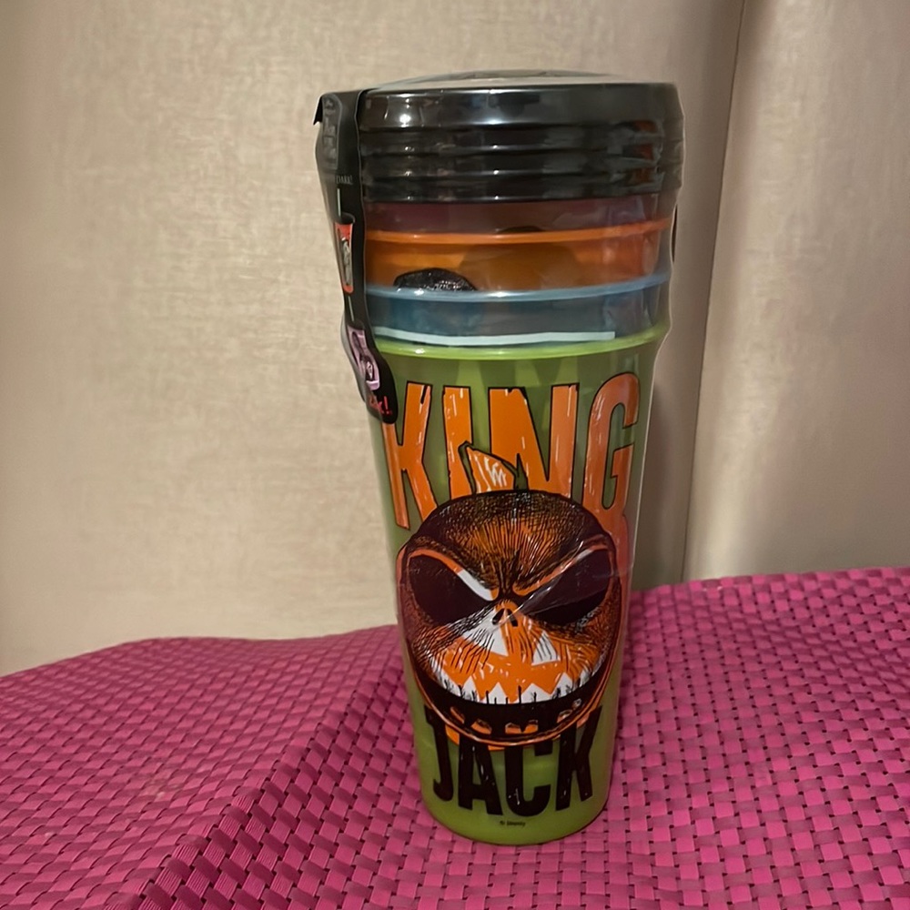 Brand New Disney Tim Burton’s The Nightmare Before Christmas 4-Pack Tumblers